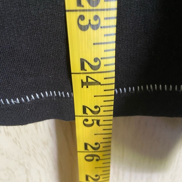 Rag & Bone Black Cotton Long Sleeve Shirt with Contrast Piping Sz Large - Picture 7 of 9